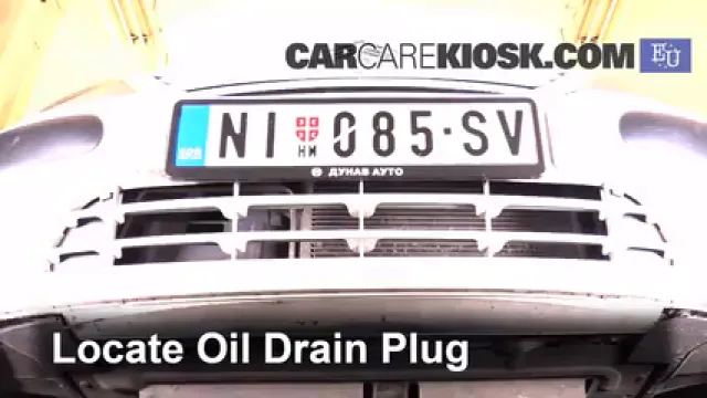 2004 Citroen C3 SX 1.4L 4 Cyl. Turbo Diesel Huile Changer l'huile et le filtre à huile